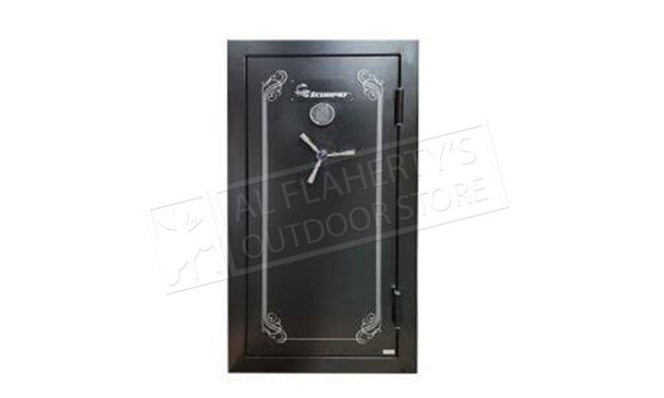 Scorpio 24 Gun Safe, Black 23.5″ W x 21.5″ D x 55″ H, Electronic Keypad #E-24-MB-E-S