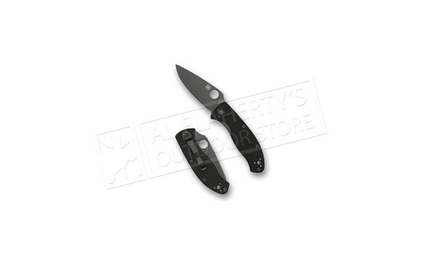 Spyderco Tenacious Plain Edge Folding Knife #C122GBBKP