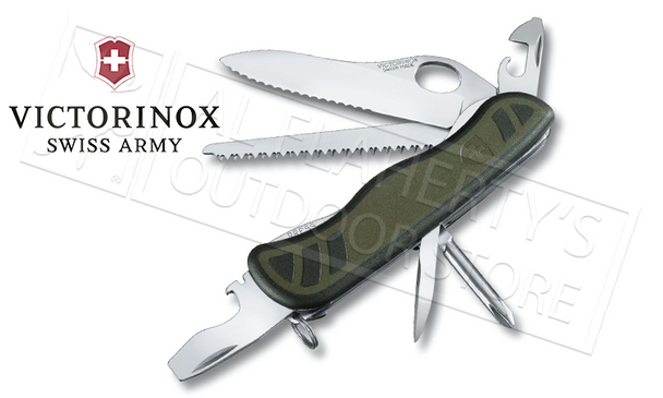 VICTORINOX SWISS ARMY SOLDIER'S KNIFE #08461MWCH