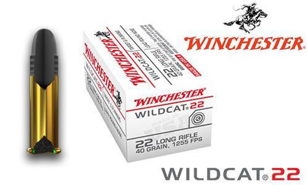WINCHESTER WILDCAT 22 .22LR BOX OF 50, 40 GRAIN