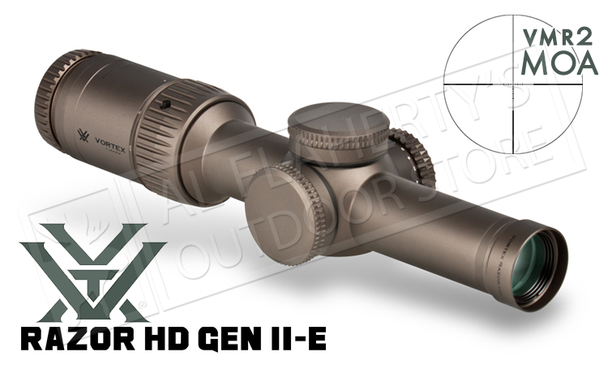 Vortex Razor HD Gen II-E 1-6x24mm Scope with VMR-2 MOA Reticle #RZR16010