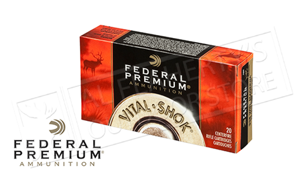 Federal Premium 308 WIN Vital Shok, Trophy Bonded Tip 165 Grain Box of 20 #P308TT2