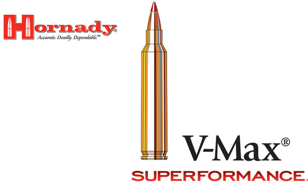 Hornady 204 Ruger Superformance, V-MAX 40 Grain Box of 20 #83206