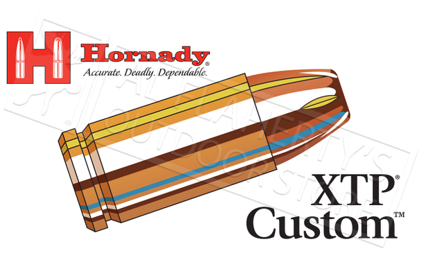 Hornady 9mm Custom XTP, JHP 147 Grain Box of 25 #90282