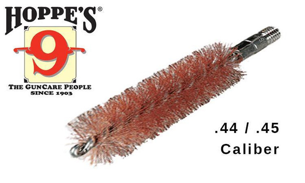 Hoppe's Phosphor Bronze Brush Rod-End, .44/.45 Caliber Pistol #1308P