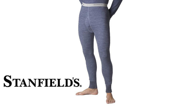 STANFIELD'S TWO LAYER WOOL BLEND LONG JOHNS #8812