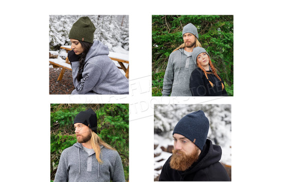 Stanfields Wool Toque - Various Colours Made in Canada #1318