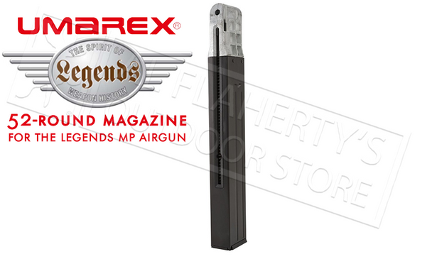 Umarex Magazine Legends MP Airgun, .177 Caliber BB 52-Round #2251814