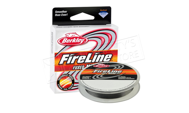 Berkley Fireline Fused Micro Ice Smoke, 50 Yards, 6 - 10 lbs. #FLIPSxx-CY