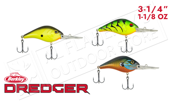 Berkley Dredger 25.5 Crankbait, 3-1/4 inch 1-1/8 oz. Various Patterns #BHBDR25.5