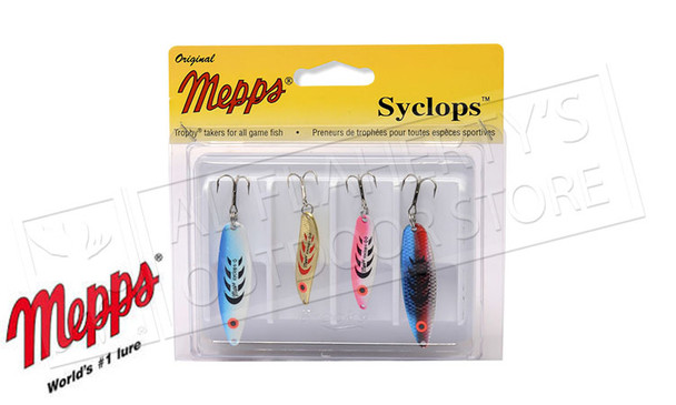 Mepps Kit - Syclops 4-Pack, Size 0-00 #4-s0-00