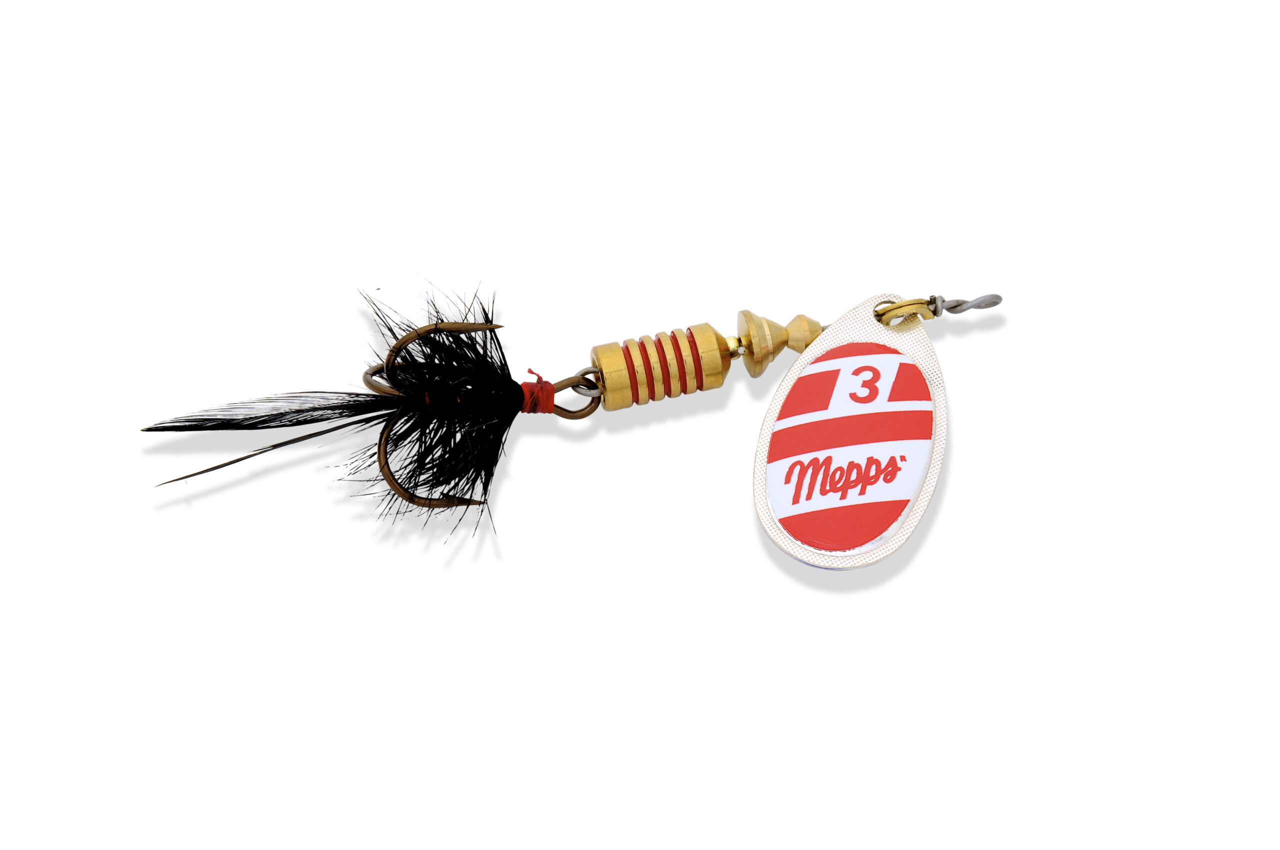 Mepps Aglia Spinners, Inline, Dressed Hook, Size 2, 1/6 Oz. #B2D