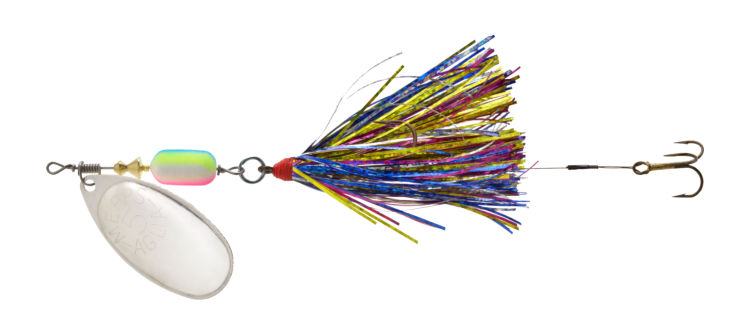 Mepps Trolling Rig, Bucktail Dressed Treble with Trailer Hook, 3/16 oz. #TR3BT