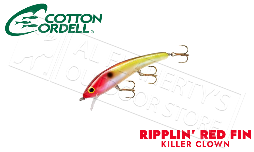 Cotton Cordell Ripplin' Red Fin #C85 - Al Flaherty's Outdoor Store