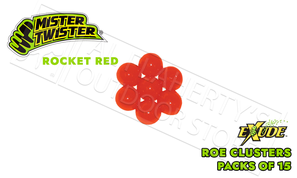 Mister Twister Exude Roe, Resealable Packs of 15 #ESR15
