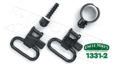 Uncle Mike's Quick Detach Super Swivels - Full Band for Winchester and Marlin Lever Actions #1331-2