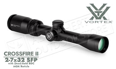 Vortex Crossfire II Riflescope 2-7x32mm with Dead Hold BDC Reticle #CF2-31003