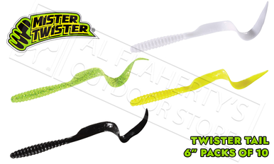 Mister Twister Twister Tail, 6 Packs of 10 #6T10 - Al Flaherty's