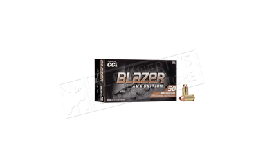 CCI Blazer Brass 40 S&W FMJ 180 Grain - 50 Round Box #5220