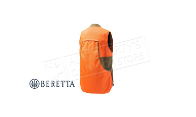 Beretta Retriever Field Vest Tobacco & Blaze Orange #GU563T16510850