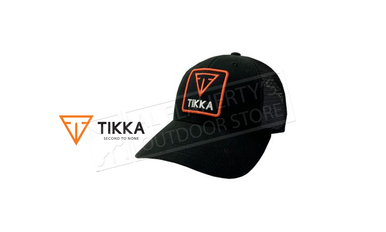 Tikka Trucker Hat Black Mesh back #0855-006