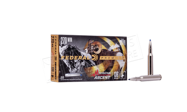 Federal Terminal Ascent 270 Win 136 Grain, Box of 20 #P270TA1