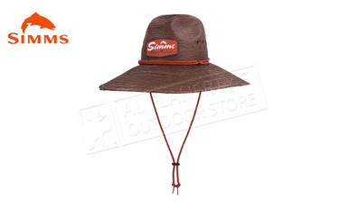 Simms Cutbank Sun Hat, Chestnut #12982-224 - Al Flaherty's Outdoor