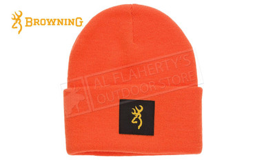 Browning Still Water Beanie, Blaze Orange #308657011