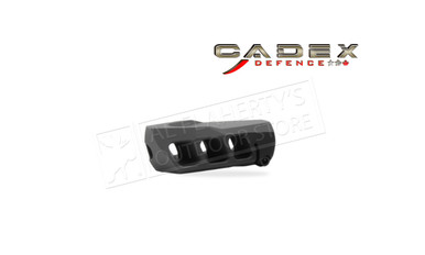 CADEX DEFENCE MX1 Micro Muzzle Brake .223 6.5 / 1/2-28 TAN