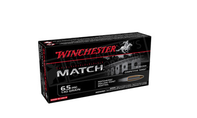 Winchester 6.5 PRC Match, 140 Grain, box of 20 #S65PM