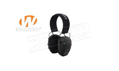 Walker's Razor Slim Rechargeable Muff Hearing Protector #RSEMRC