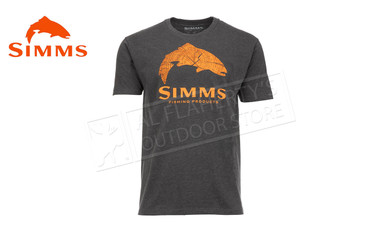 Simms Men ' S Logo T - Shirt - Black