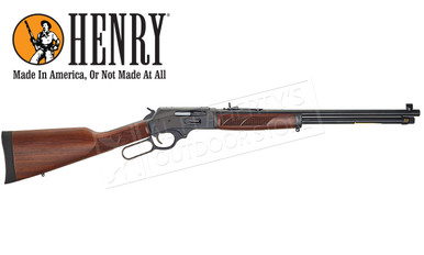 Henry Steel Lever Action 30-30 Rifle with Side Gate Loading #H009G