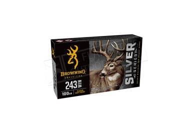 Browning Ammo 243 WIN Silver Series, 100 Grain Box of 20 #B192602431