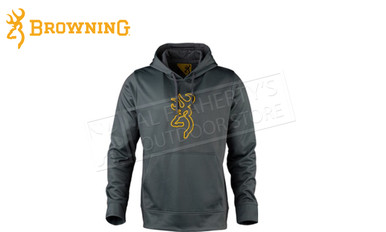Browning Tech Long Sleeves Hoodie, Carbon #301188790