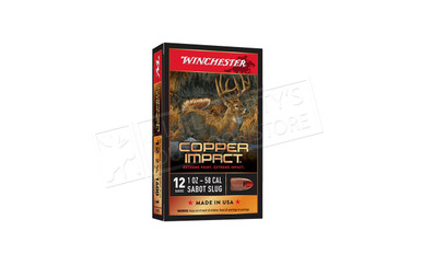 Winchester Copper Impact 12 Gauge 2-3/4 Sabot Slug #X12CLF