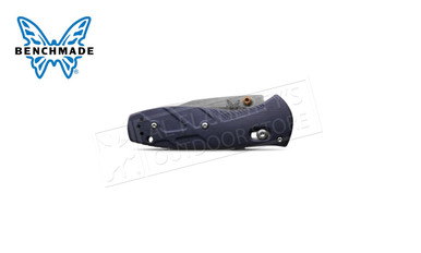 Benchmade 585 Mini Barrage Axis Assist, Blue Canyon Richlite #585-03