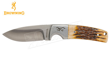 Browning Knife Buckmark Hunter Bone Fixed #3220509B