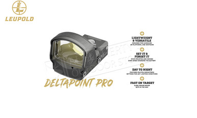 Leupold Delta Point Pro 2.5 MOA Dot with DP Pro AR Mount #177156