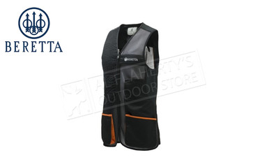 Beretta Olympic Shooting Vest 3.0, Jet Black & Orange #GT761T15530971