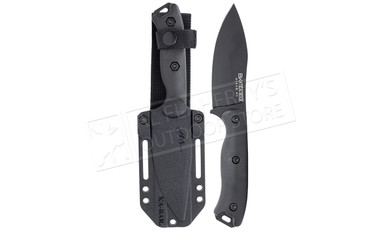KA-BAR Becker Nessmuk Knife, Black Straight Edge #BK19BK