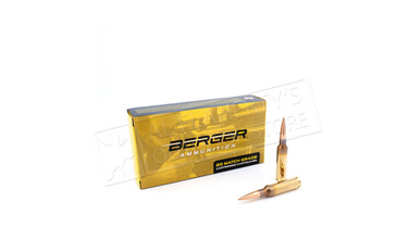 Berger 6.5 mm Creedmoor 140gr Long Range Hybrid Target Rifle Ammunition #31011