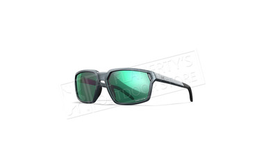 Wiley X Sierra Captivate Polarized Green Mirror/Matte Graphite Frame #AC6SRA07