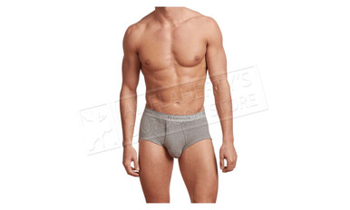 Stanfield's Men's 3 Pack Cotton Brief, Grey #2503-554