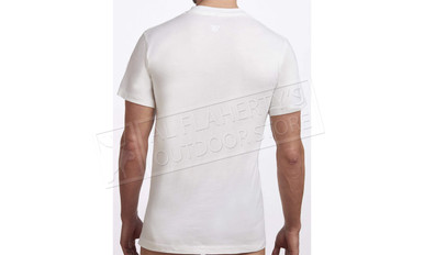 Stanfield's 2 Pack Cotton Crew Undershirt, White 2572-010