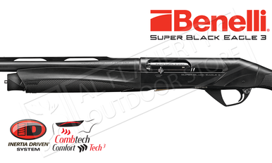 Benelli Super Black Eagle 3 Shotgun Left Hand Model, 12 Gauge with 3.5