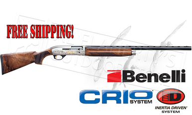 Benelli Montefeltro Silver Shotgun - 12 or 20 Gauge #1085