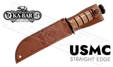 KA-BAR USMC Full-Size Straight Edge #1217