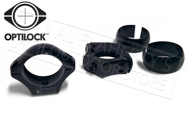 Sako Optilock Scope Rings, Blued 1