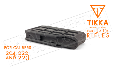 Tikka Magazine T3 and T3x, 4-Round, Calibers .204, .222, .223 #S5850370